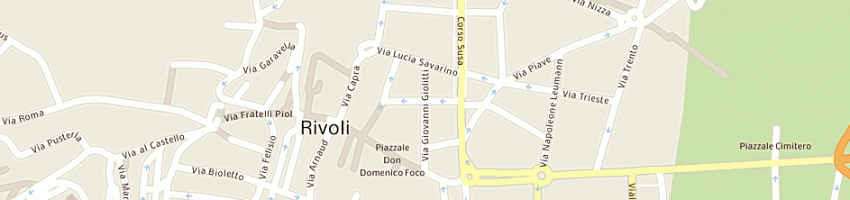 Mappa della impresa centro estetico barbara a RIVOLI
