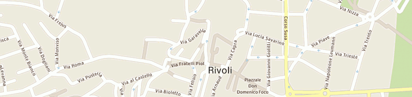 Mappa della impresa ris (srl) a RIVOLI