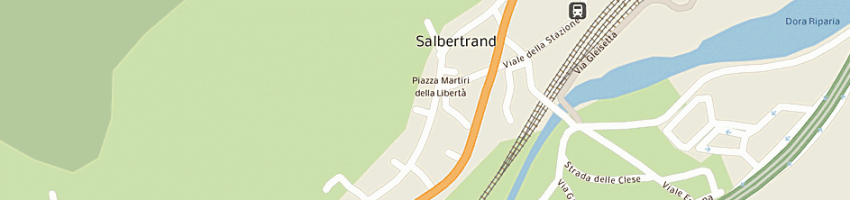 Mappa della impresa pont ventoux srcl a SALBERTRAND