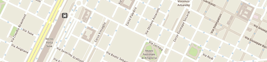 Mappa della impresa asfalti crepaldi sas di voltan maurilio c a TORINO