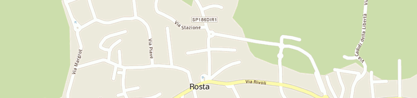 Mappa della impresa studio associato planta dei dottori gennaro martin a ROSTA