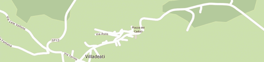 Mappa della impresa municipio a VILLADEATI