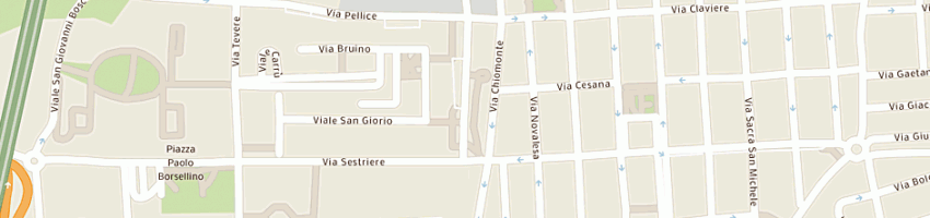 Mappa della impresa isg srl a RIVOLI