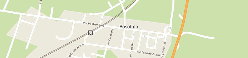 Mappa della impresa prothesart snc a ROSOLINA