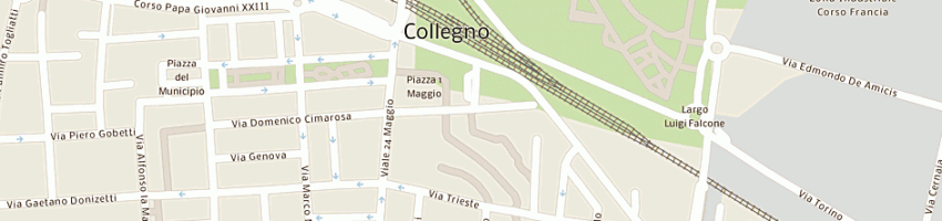 Mappa della impresa la crocchetta di garello daniele a COLLEGNO