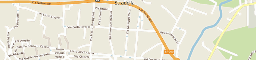 Mappa della impresa vercesi elisabetta a STRADELLA