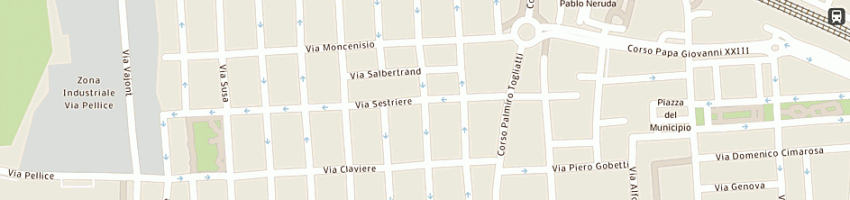 Mappa della impresa montebello giovanni a COLLEGNO