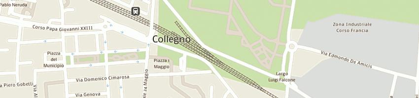 Mappa della impresa municipio di collegno a COLLEGNO