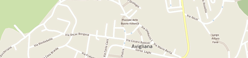 Mappa della impresa vanity house a AVIGLIANA