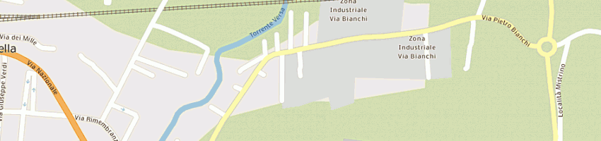 Mappa della impresa agritecnica snc di baderna sergio e c a STRADELLA