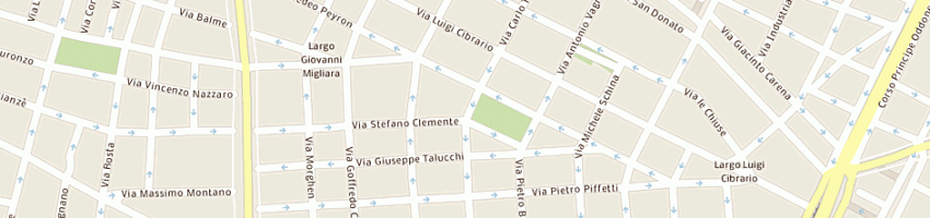 Mappa della impresa romeo giuseppe a TORINO