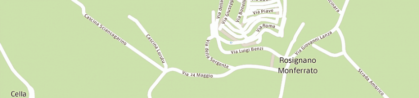 Mappa della impresa baroglio francesco a ROSIGNANO MONFERRATO