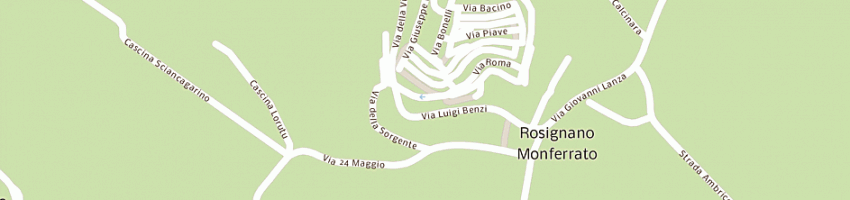 Mappa della impresa ceresa mauro a ROSIGNANO MONFERRATO