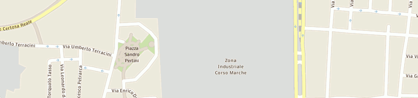 Mappa della impresa sia societa' italiana avionica spa a TORINO