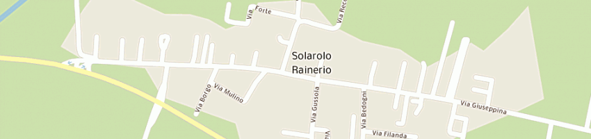 Mappa della impresa municipio a SOLAROLO RAINERIO
