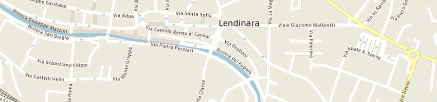 Mappa della impresa zambello alberto a LENDINARA