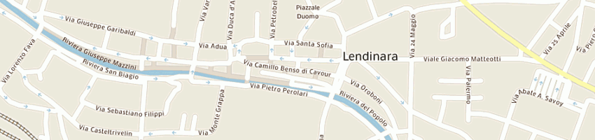 Mappa della impresa broccanello francis a LENDINARA