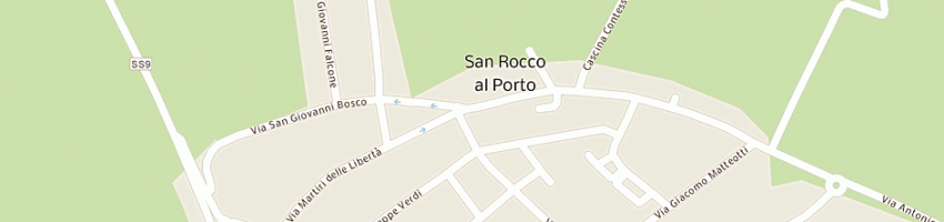Mappa della impresa associazione polisportiva s rocco al porto a SAN ROCCO AL PORTO