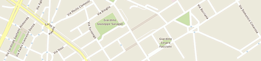 Mappa della impresa bg trasporti di brigato giuliana a TORINO