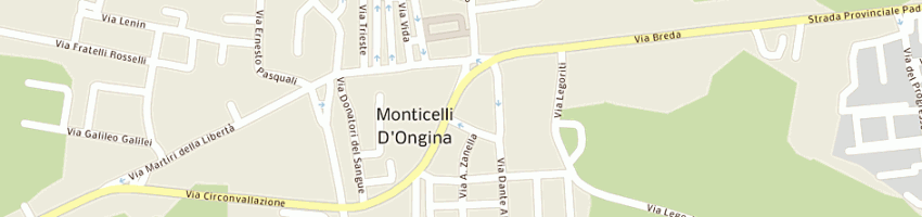 Mappa della impresa lyreco italia spa a MONTICELLI D ONGINA