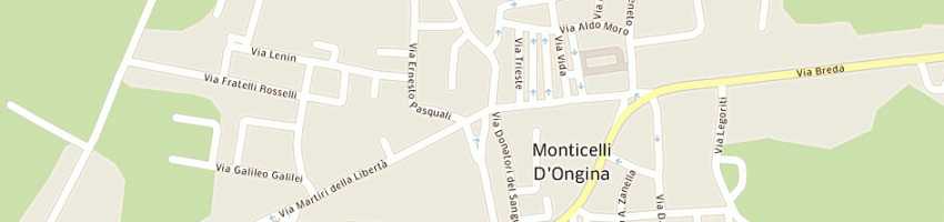 Mappa della impresa municipio di monticelli d'ongina a MONTICELLI D ONGINA