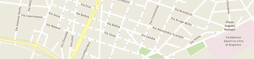 Mappa della impresa arete' centro servizi odontoiatrici di fantino loris a TORINO