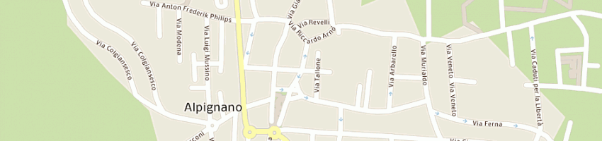 Mappa della impresa grisot marco a ALPIGNANO