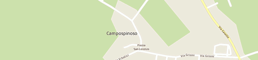 Mappa della impresa guzzetta salvatore a CAMPOSPINOSO