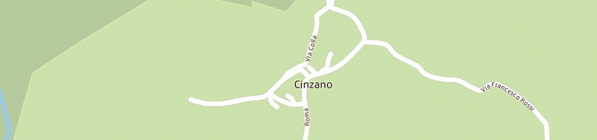 Mappa della impresa municipio a CINZANO