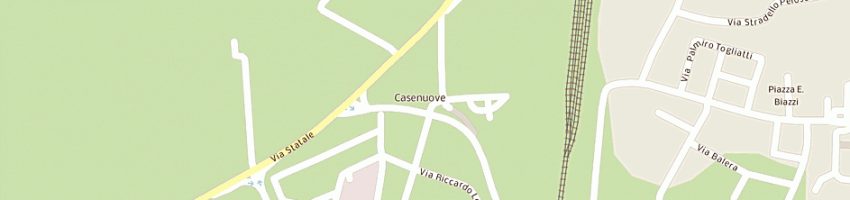 Mappa della impresa trattoria bar val padana a CASTELVETRO PIACENTINO