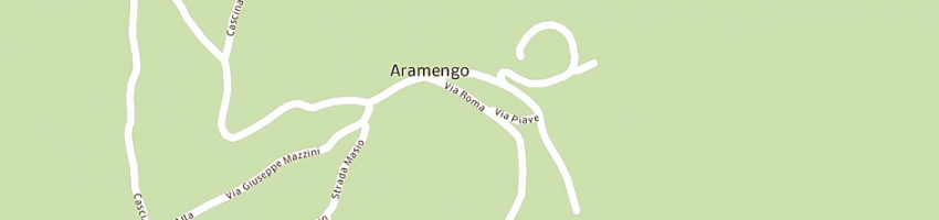 Mappa della impresa trattoria cacciatori a ARAMENGO
