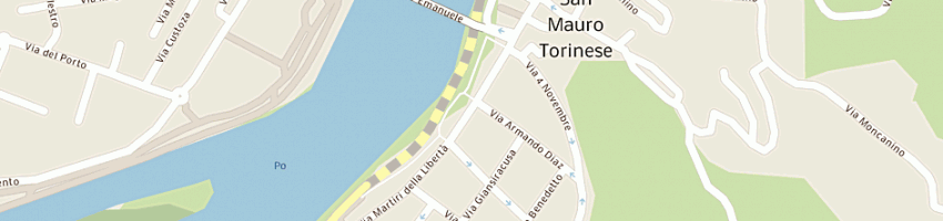 Mappa della impresa ansaldi mario a SAN MAURO TORINESE