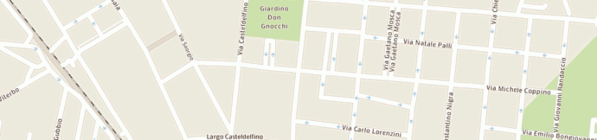 Mappa della impresa ital seri a TORINO