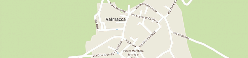 Mappa della impresa bar rendez vous a VALMACCA