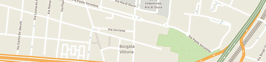 Mappa della impresa fomet gvs sas di giordano carla ec a TORINO