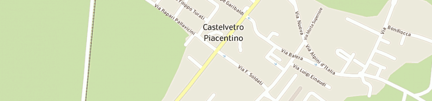 Mappa della impresa aimi formaggi (srl) a CASTELVETRO PIACENTINO