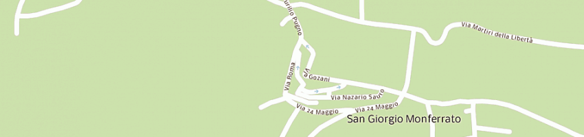 Mappa della impresa de lozzo graziano a SAN GIORGIO MONFERRATO