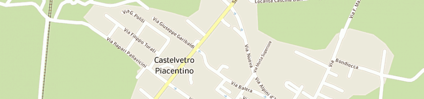 Mappa della impresa societa'immobiliare mezzano srl a CASTELVETRO PIACENTINO