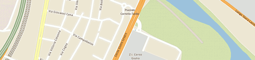 Mappa della impresa il centro di di lorenzo rosa a TORINO