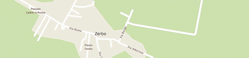 Mappa della impresa razzini enzo a ZERBO
