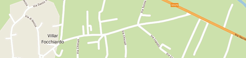 Mappa della impresa borella redo a VILLAR FOCCHIARDO