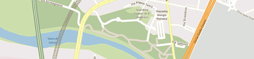 Mappa della impresa lenzini (snc) a TORINO