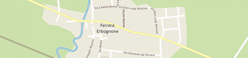 Mappa della impresa poste italiane spa a FERRERA ERBOGNONE