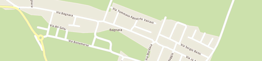 Mappa della impresa bergamaschi palmiro a CREMONA