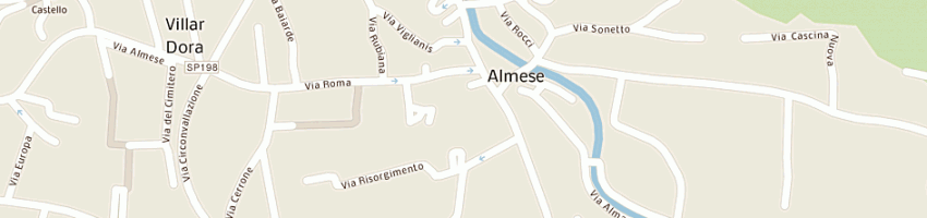 Mappa della impresa casa dell'amicizia a ALMESE