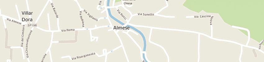 Mappa della impresa scuole media statale a ALMESE