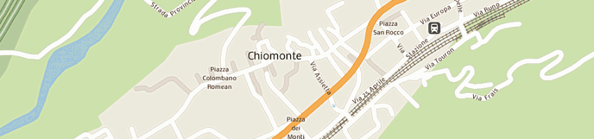 Mappa della impresa comune di chiomonte a CHIOMONTE
