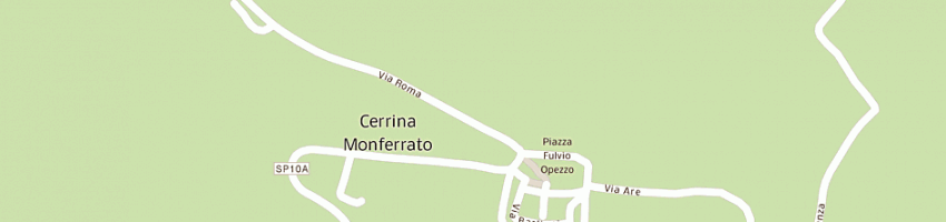 Mappa della impresa flavio petrini e c snc a CERRINA MONFERRATO
