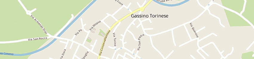 Mappa della impresa sossi ilaria a GASSINO TORINESE