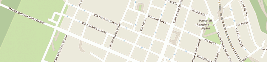 Mappa della impresa bar melia caffe' a VENARIA REALE